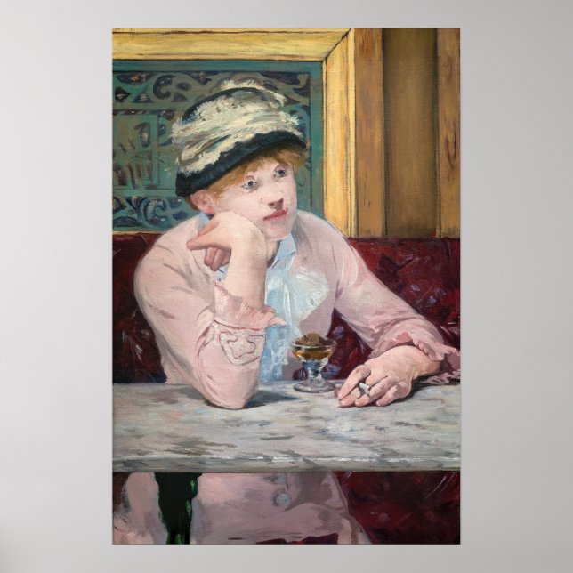 Affiche Edouard Manet - Brandy de prune (Devant)