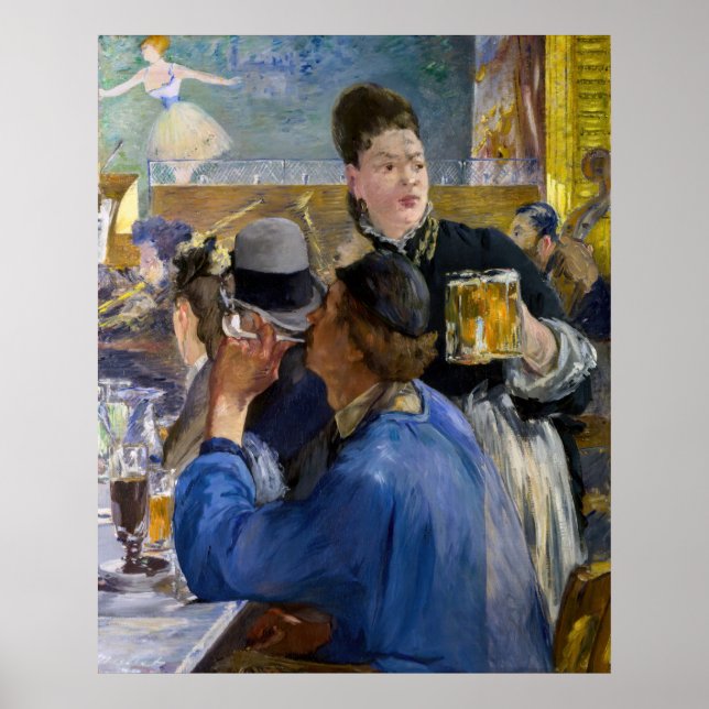 Affiche Edouard Manet - Coin d'un Café-Concert (Devant)