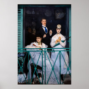 Affiche Edouard Manet - Le Balcon / Le Balcon