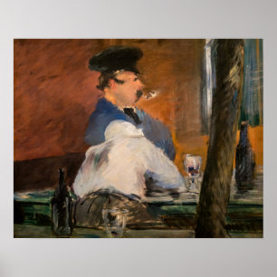 Affiche Edouard Manet - Le Bar, Le Bouchon
