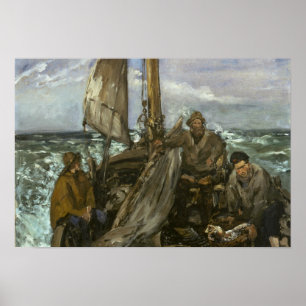 Affiche Edouard Manet - Les toilettes de la mer