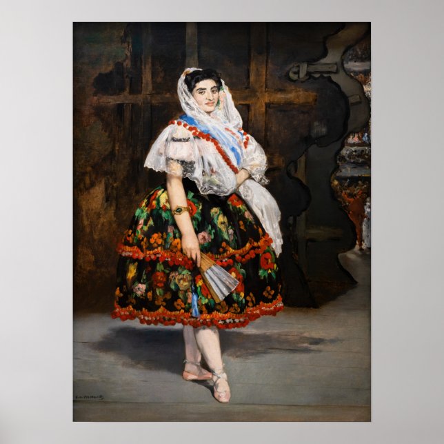 Affiche Edouard Manet - Lola de Valence (Devant)