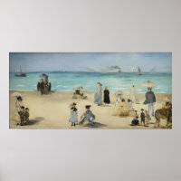 Edouard Manet - Sur la plage, Boulogne-sur-Mer