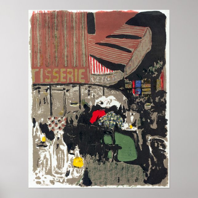 Affiche Edouard Vuillard La Boulangerie (Devant)