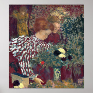Affiche Edouard Vuillard Woman in a Striped Dress