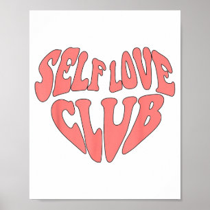 Affiche Edr6 Rétro Amour de Soi Saint-Valentin Positif Val