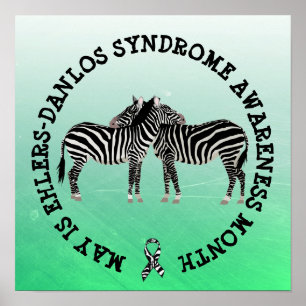 Affiche EDS May est le Mois de sensibilisation au syndrome