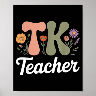 Affiche Éducateur de maternelle transitionnelle Enseignant