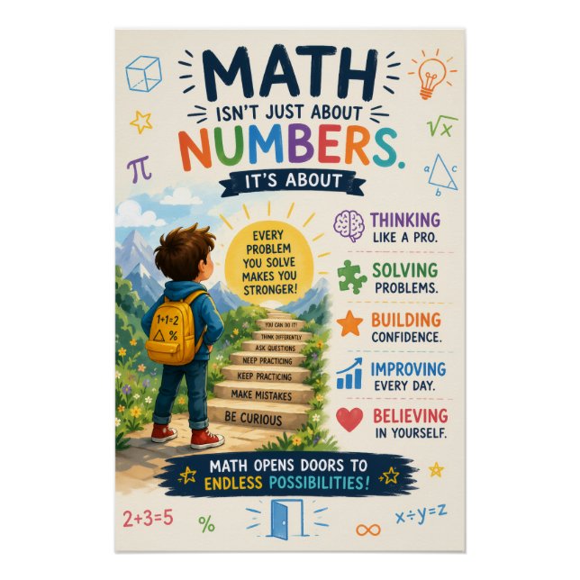 Affiche Éducative Inspirante pour Enfants (Devant)