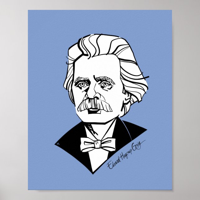 Affiche Edvard Grieg (Devant)