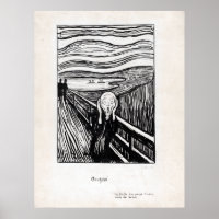 Edvard Munch Illustration Le Cri