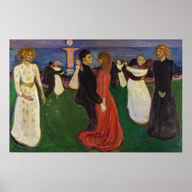 Affiche Edvard Munch - La Danse de la Vie (Devant)