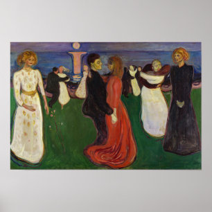 Affiche Edvard Munch - La Danse de la vie