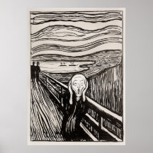Edvard Munch La Lithographie De Cri Imprimer Célèb