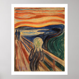 Affiche Edvard Munch L'Affiche De Peinture De Cris