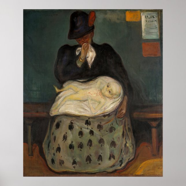 Affiche Edvard Munch - L'Héritage (Devant)