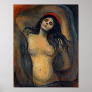 Affiche Edvard Munch - Madonna