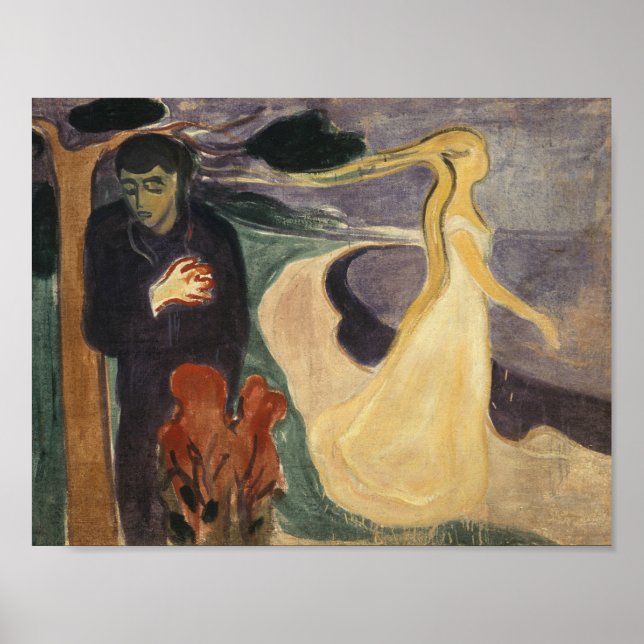 Affiche Edvard Munch - Séparation (Devant)