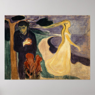 Affiche Edvard Munch - Séparation