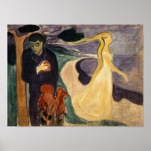 Affiche Edvard Munch - Séparation