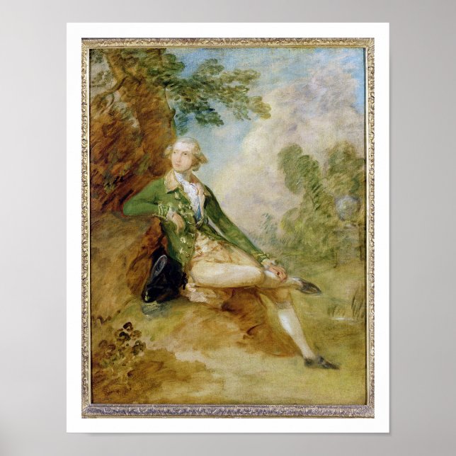 Affiche Edward Augustus, duc de Kent, vers 1787 (huile sur (Devant)
