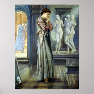 Affiche Edward Burne-Jones Pygmalion