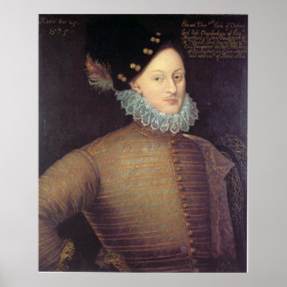 Affiche Edward de Vere, 17e comte d'Oxford