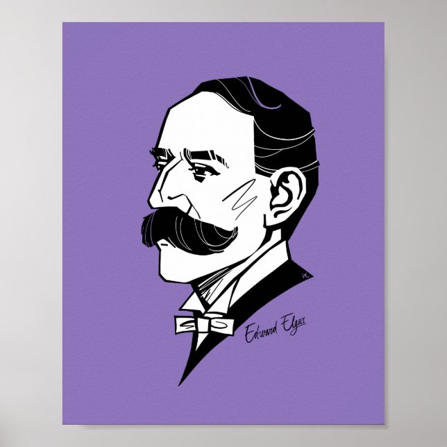 Affiche Edward Elgar (Devant)