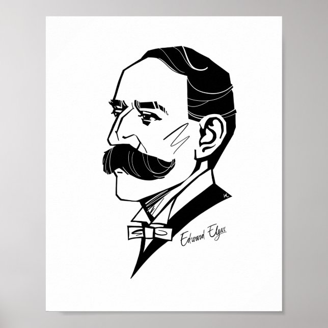 Affiche Edward Elgar (Devant)