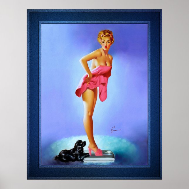 Affiche Edward Runci ne ment pas sur l'échelle (Devant)