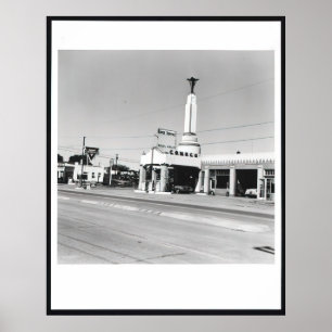 Affiche Edward Ruscha - Conoco - Shamrock, Texas (de la s