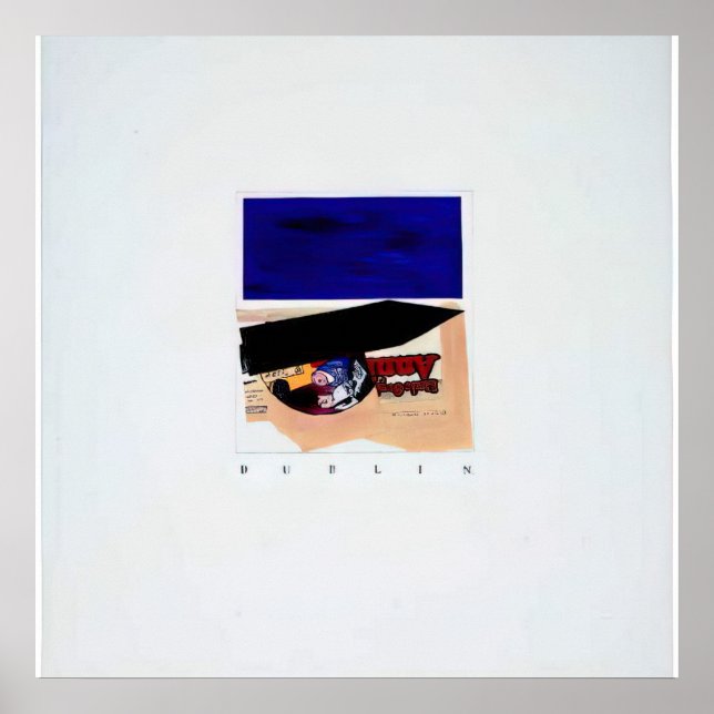 Affiche Edward Ruscha - Dublin - 1960 (Devant)