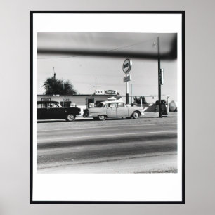 Affiche Edward Ruscha - Enco - Conway, Texas (de la série