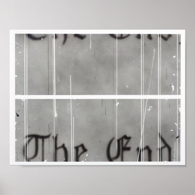 Affiche Edward Ruscha - La Fin #1 - 1993 (Devant)