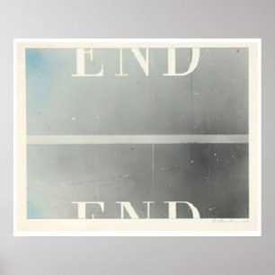 Affiche Edward Ruscha - La Fin #53 - Art Pop