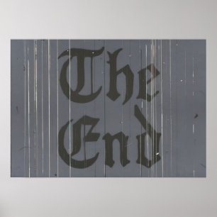 Affiche Edward Ruscha - La Fin Ultime - 1991