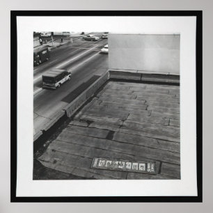 Affiche Edward Ruscha - Toit (Série Toits #2) - Pop