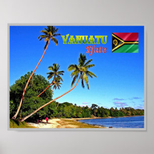 Affiche Efate - Erakor Beach - Vanuatu -