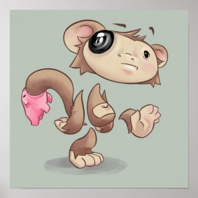 Affiche Effacement de l'impression (Devant)