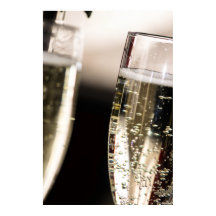 Effervescence Dorée : Bulles de Champagne Macro Ar