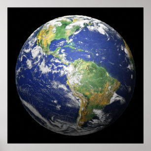 Affiche Effet Terre - 3D