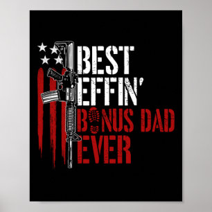 Affiche Effin Bonus Papa Jamais Papa Daddy Droits d'armes