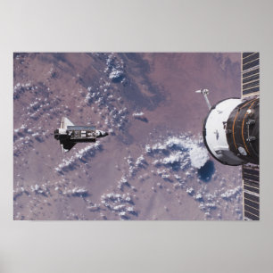 Affiche Effort de navette spatiale 24