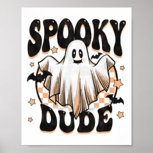Affiche Éffrayant Duo Super Fantôme Halloween Costume Enfa