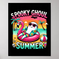 Éffrayant Ghoul été mignon Fantôme Flamant rose ét