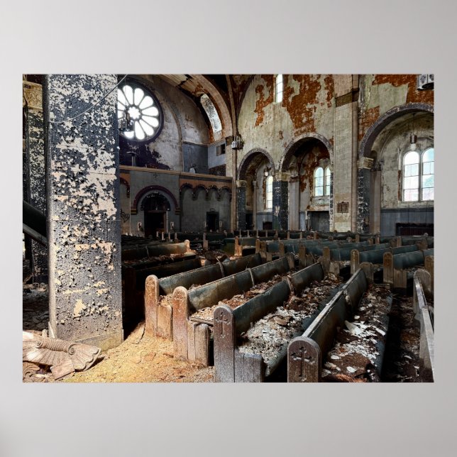Affiche Église abandonnée (Devant)