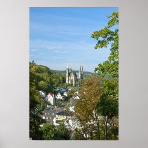 Affiche église Apollinaris à Remagen, Allemagne