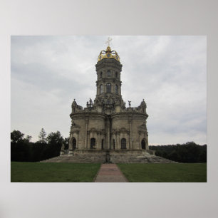 Affiche Église baroque