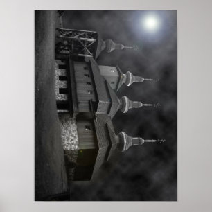Affiche Église carpathienne