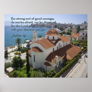 Affiche Église d'Albanais de 1:9 de Joshua